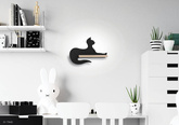 Aplică LED 5W pentru un copil pisică neagră așezată Candellux 21-75642