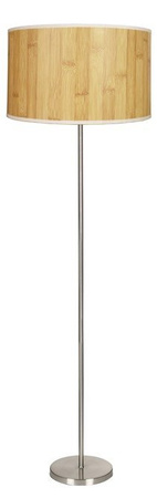 Lampă de podea din satin cu textură de pin Timber Candellux 51-56705