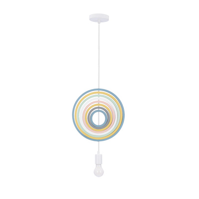 hoops 8 lampa wisząca 1x20w E27 iq kids mix kolor