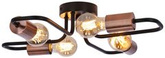 Plafonnier 4xE27 48cm noir HERPE 34-66923