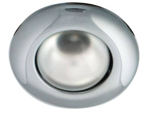 Round chrome ceiling luminaire OZS-02 2269303