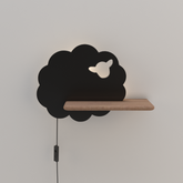 Raft iluminat cu LED 5W 4000K IQ Kids Sheep negru 21-85122