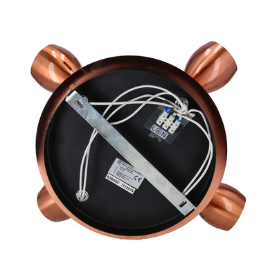 Ceiling lamp plafond 4xGU10 copper CROSS 98-34878