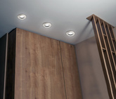 Plafonnier rond satiné hermétique IP65 SH-12 2258928