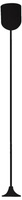 Sling negru pentru lampă suspendată E27 85-10629
