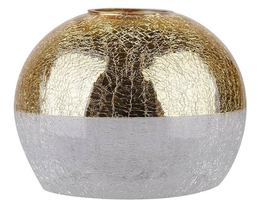 Abat-jour en verre doré E27 15cm pour lampes Cromina Candellux 71-48332