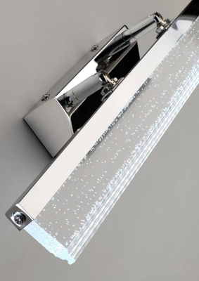 Bathroom wall lamp chrome LED 10W 4000K adjustable Valc Candellux 21-72870