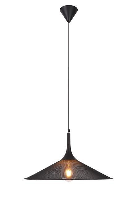 Hängelampe schwarz 50cm Kiruna L Ledea 50101203