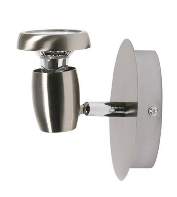 Lampa ścienna Candellux 91-82544 Lotos kinkiet 1*50W GU10 satynowy nikiel