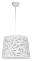 Hanging ceiling lamp 1X60W E27 white ORLANDO 31-49131