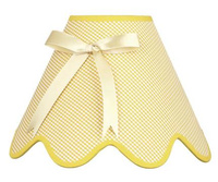 ABAT-JOUR POUR LAMPE D'ARMOIRE LOLA E14 JAUNE