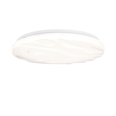 Nevada Deckenleuchte, weiße Deckenleuchte, 24 W, LED, 38,5 cm, Himmeleffekt