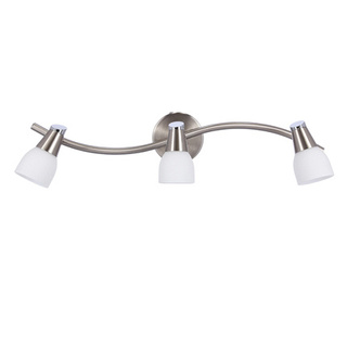 Applique bande 3X40W G9 nickel chrome blanc SELIA 93-69993