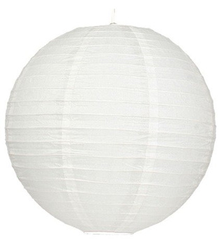 Abażur papierowy biały kokon kula 50cm Candellux 31-88195
