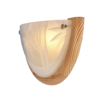 Lampa Sufitowa Candellux Bamboo 11-06639 Plafon Drewno Standard 1X60 W E27 Sosna