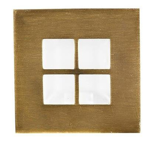 G4 MS-05 Candellux 2208140 corp de iluminat scara patrat auriu satinat