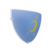 Children's ceiling lamp moon blue 11-30132