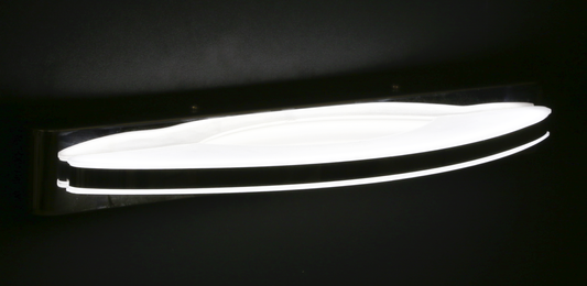 Bathroom wall lamp chrome cold white LED 5W 41cm Nike Candellux 20-37374