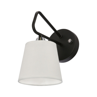 Morley Ledea 50401090 modern black/white metal wall lamp