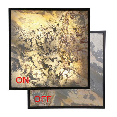 Luxan Deckenleuchte 49x49 schwarz 48w LED 4000k LED s. weiß