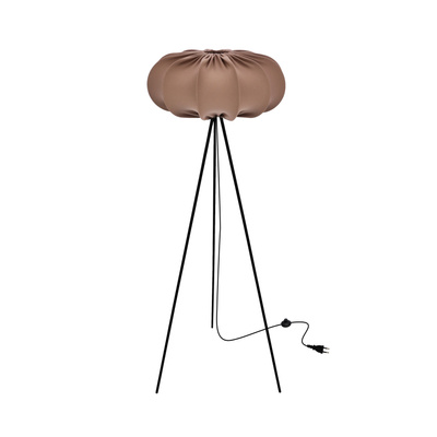 Floor lamp CAFEE with brown mocha shade 52 cm standing lamp in Scandinavian style E27