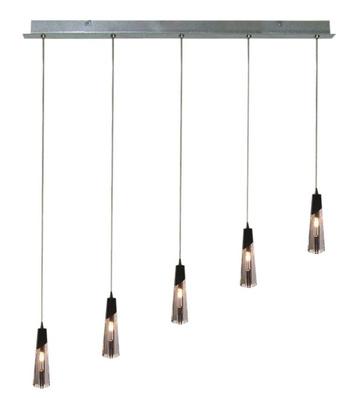 Hanging ceiling lamp 5x20W G4 chrome Erica 35-18550