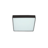 Quattro Ceiling Lamp Square Black 35x35 18W LED 4000K White Shade 10-31952
