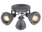 Gray adjustable ceiling lamp 3xE14 Crodo 98-71132