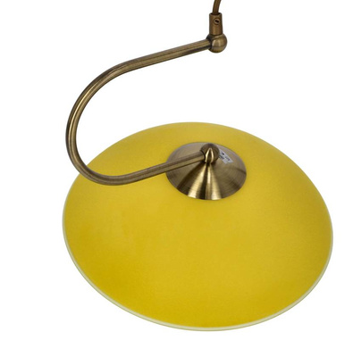 Lampa wisząca Lido pojedyncza do salonu vintage E27 1x60W patyna