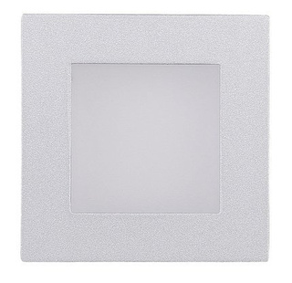 Corp de iluminat scară pătrată oțel argintiu G4 MS-09 2215191