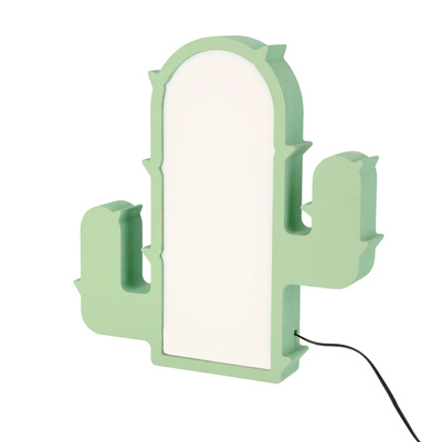 LAMPA DE MASA MARE LED CACTUS PENTRU COPII IQ KIDS VERDE