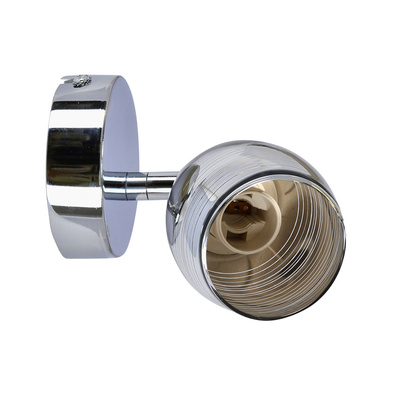 Wandleuchte 1X10W E14 LED Chrom MILTON 91-58904