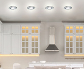 Silberne Deckenleuchte LED 6500K SSP-30 2203188