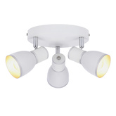 Plafonnier candellux fido 98-63397 plafond e14 blanc + chrome