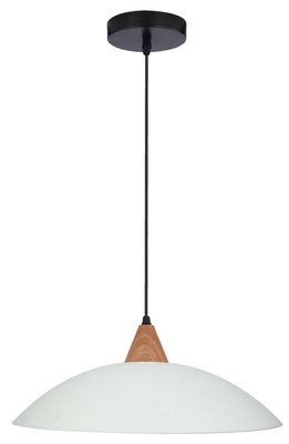 Hanging lamp glass matt white Otriks 31-63557