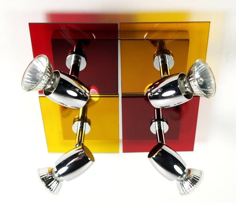 Futura 94-01736 rote und gelbe Deckenleuchte