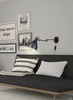 Applique orientable noire 1xE27 Espera 21-85238