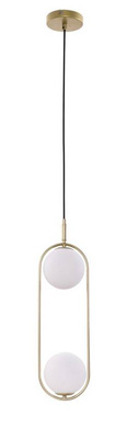 Cordel porte-à-faux 2x28w g9 laiton