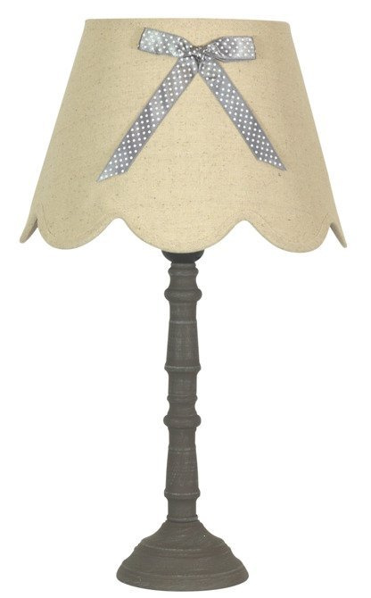 Linen table lamp 60W E27 Vibu 41-28365