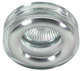 Ceiling luminaire clear round glass MR16 50W SK-81 Candellux 2227382