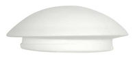 Abat-jour en verre blanc pour plafond 175mm Nina 79-95445