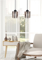 Plafonnier chromé 2xE27 COX 32-53879