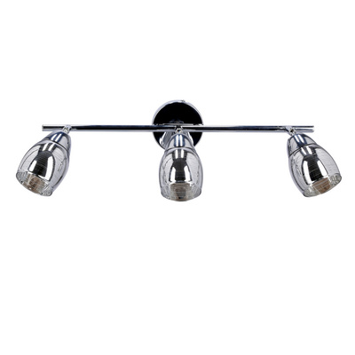 Wall lamp strip 3X10W E14 LED chrome MILTON 93-61294