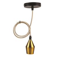 Sangle en métal doré E27 100cm 31-05519