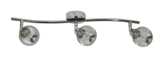 Deckenleuchte Candellux 93-06974 Novel Strip 3X40W G9 Chrom