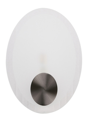 Wall lamp mat 1xG9 18cm 91-02924 Karat oval nickel