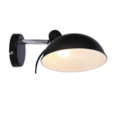 Aplic de perete 1X40W E14 negru DURIO 21-53589