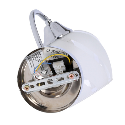 Prego lampă aplică cromată E27 cu abajur incolor 21-09449