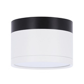 Deckenleuchte schwarz und weiß LED 9W 4000K Tuba Candellux 2273631