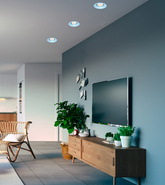 Plafonnier rond bleu SA-12 2268736